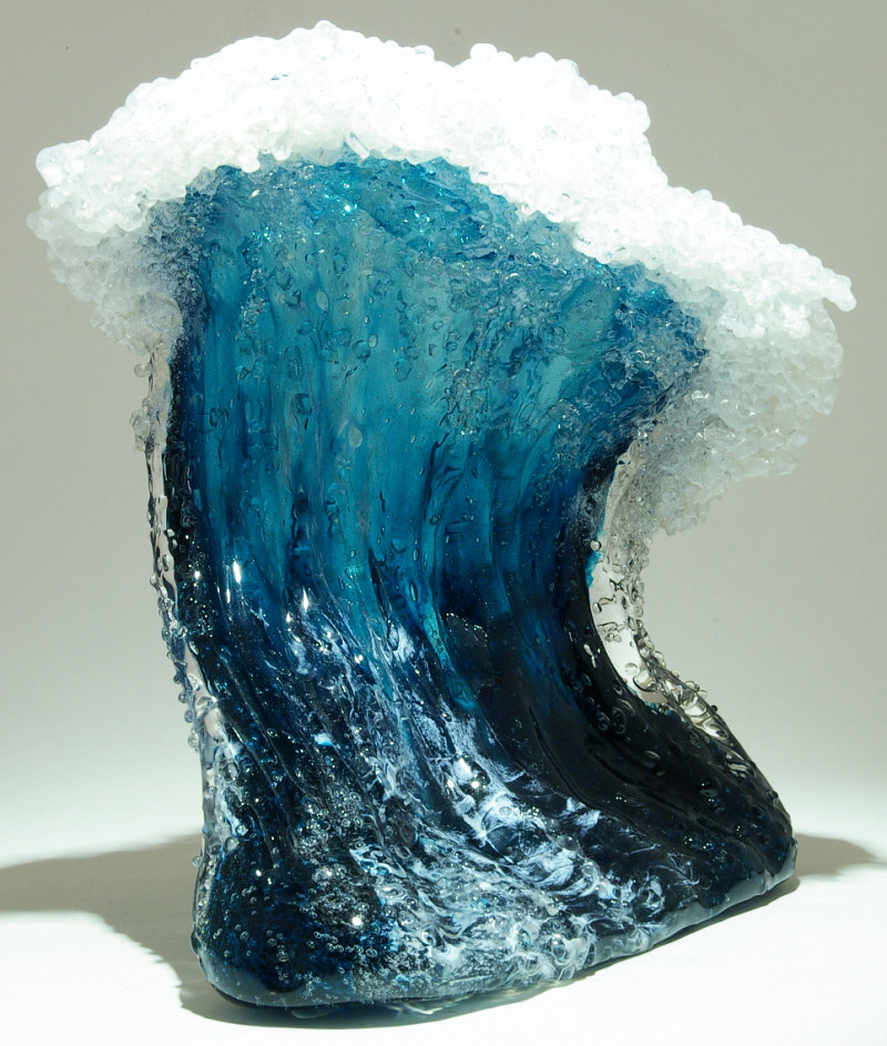 Hyper Realistic Ocean Wave Vases