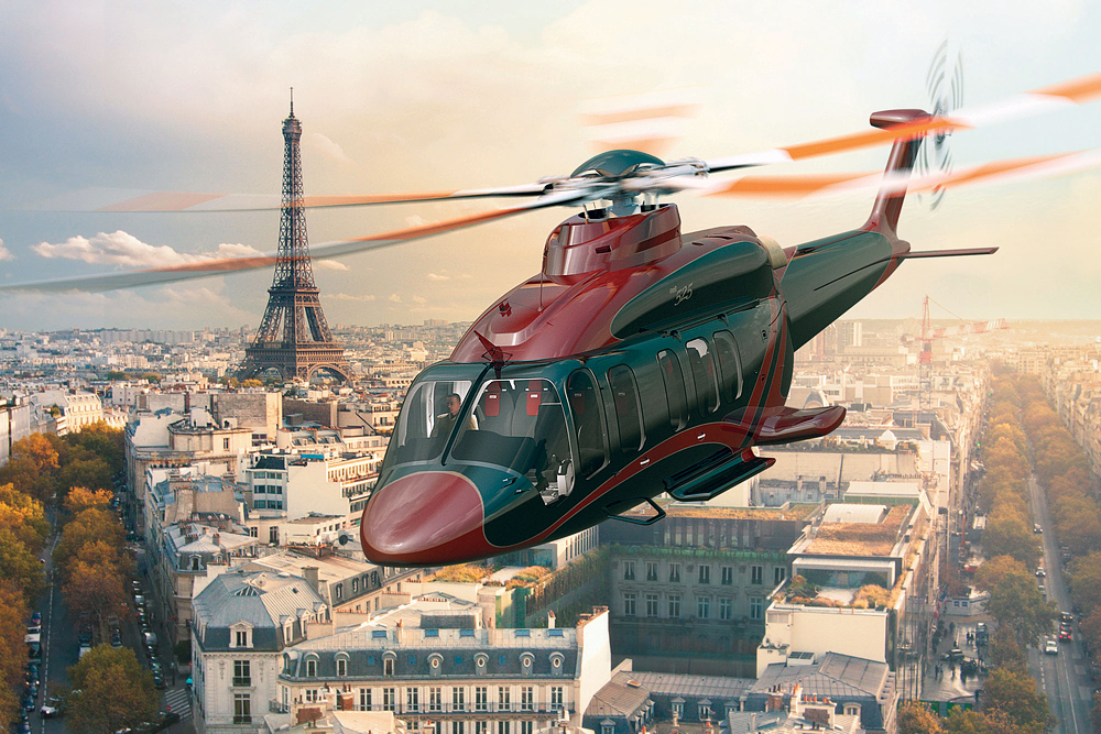 Luxurious 'Bell 525 Relentless' Helicopter