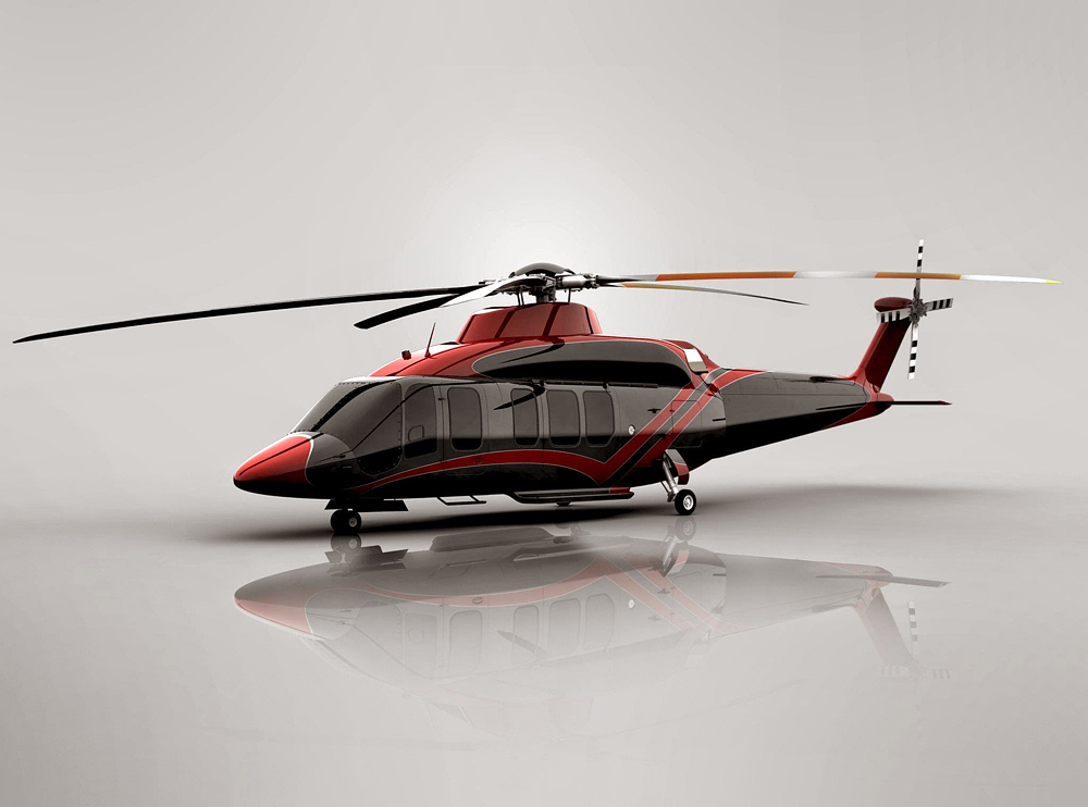 Luxurious 'Bell 525 Relentless' Helicopter