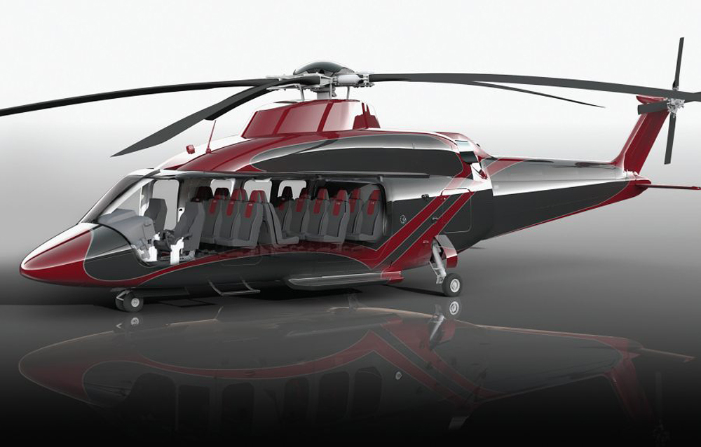 Luxurious 'Bell 525 Relentless' Helicopter