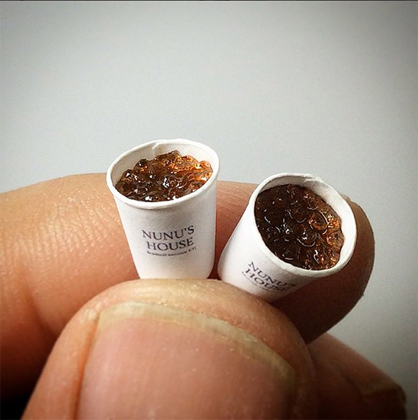 Detailed Miniature Dishes by Tomo Tanaka