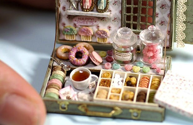Detailed Miniature Dishes by Tomo Tanaka