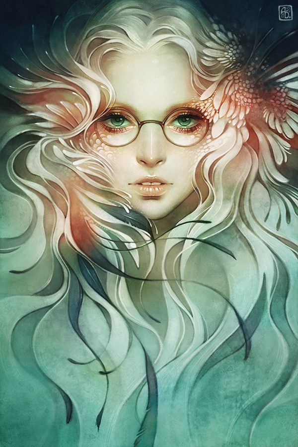 Anna Dittmann's Ethereal Portraits