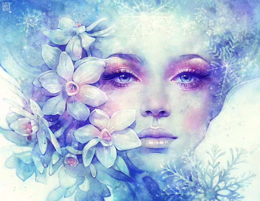Anna Dittmann's Ethereal Portraits