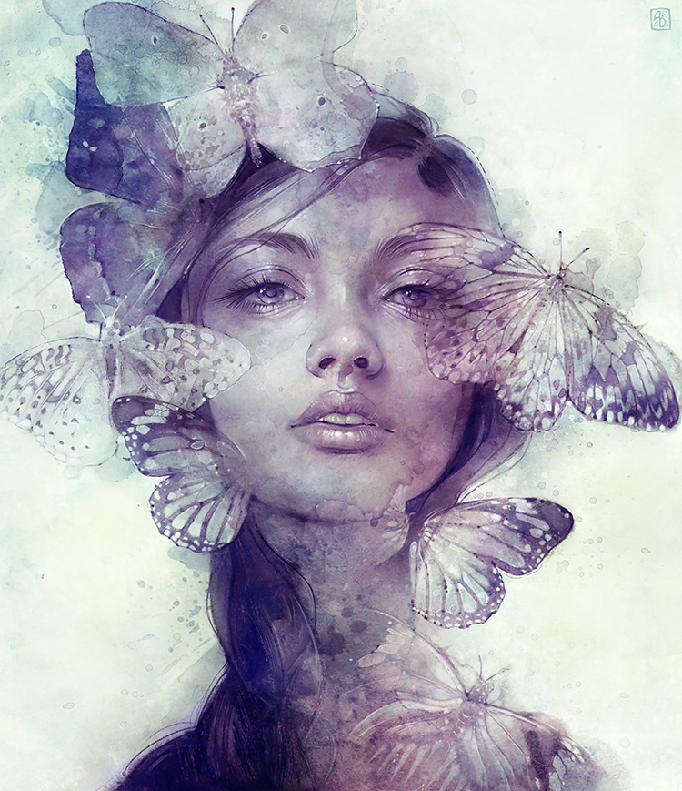 Anna Dittmann's Ethereal Portraits