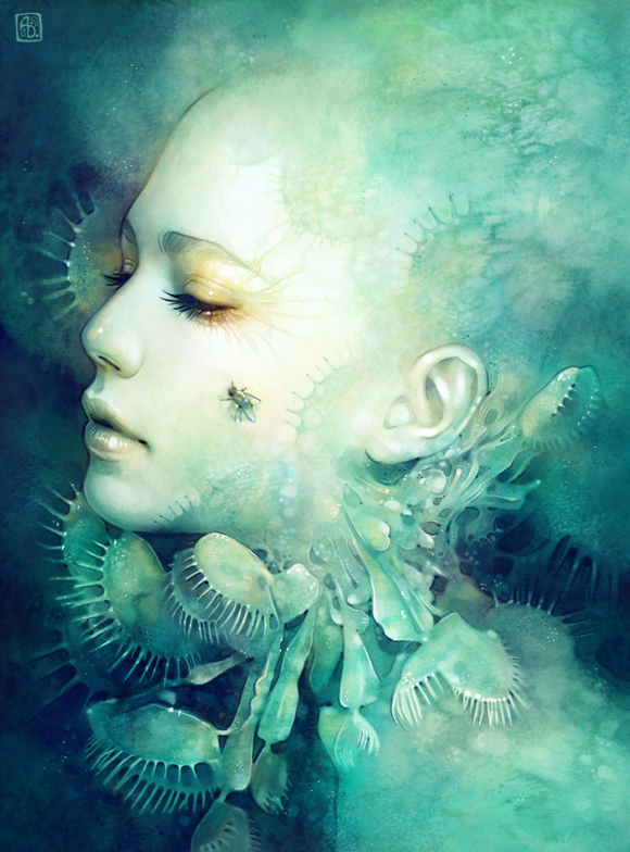 Anna Dittmann's Ethereal Portraits