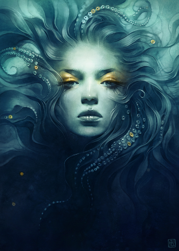 Anna Dittmann's Ethereal Portraits