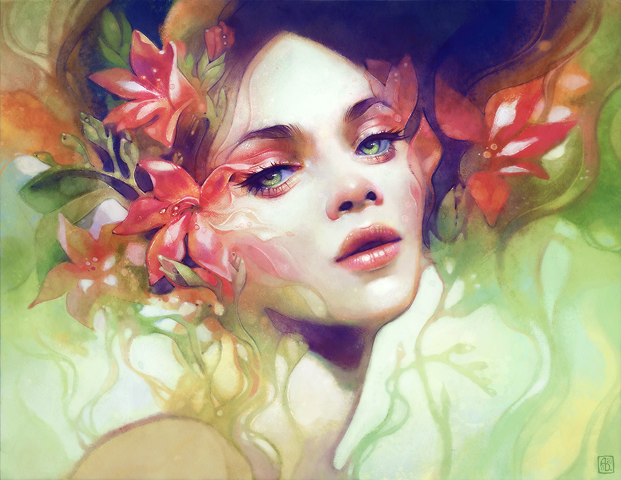Anna Dittmann's Ethereal Portraits
