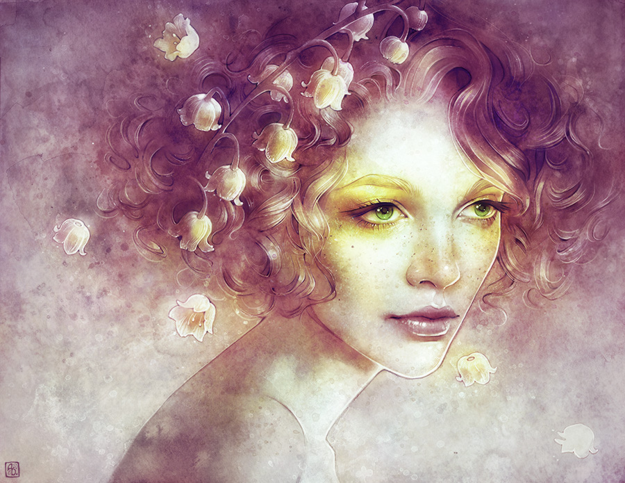Anna Dittmann's Ethereal Portraits