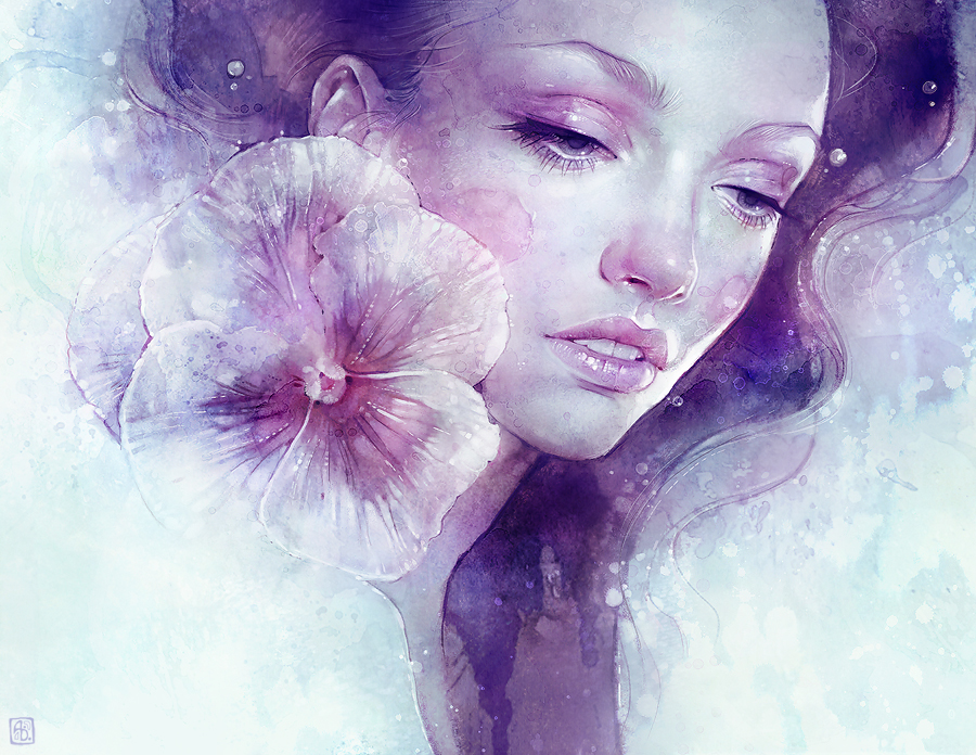 Anna Dittmann's Ethereal Portraits