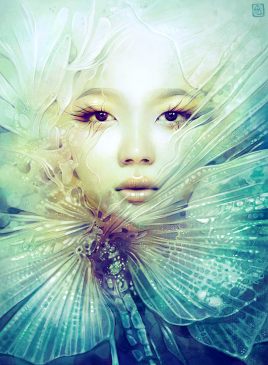 Anna Dittmann's Ethereal Portraits