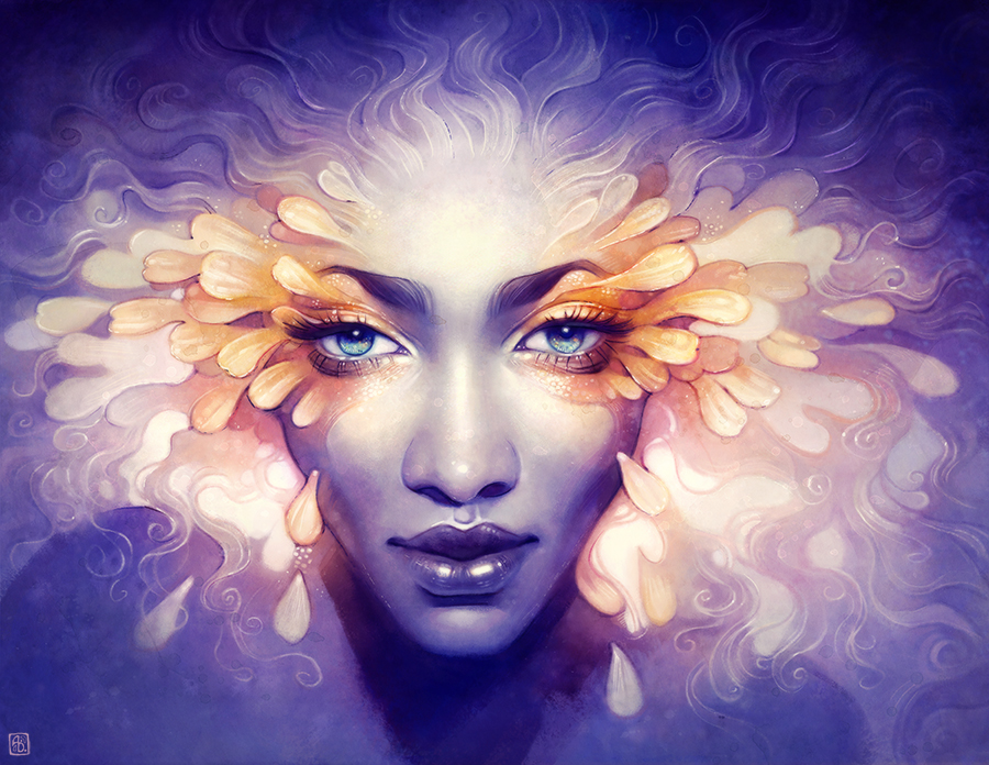 Anna Dittmann's Ethereal Portraits