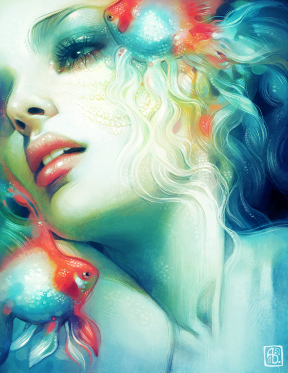 Anna Dittmann's Ethereal Portraits