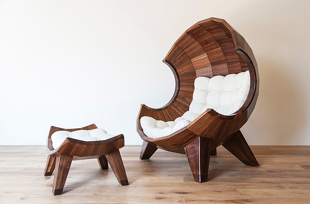 Stylish Segment Chair by Sae-rom Yoon