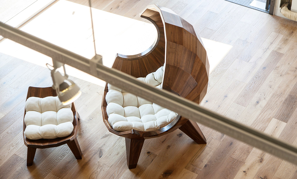 Stylish Segment Chair by Sae-rom Yoon