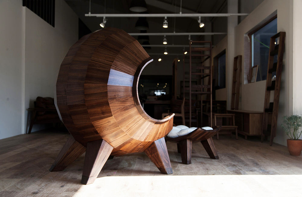Stylish Segment Chair by Sae-rom Yoon