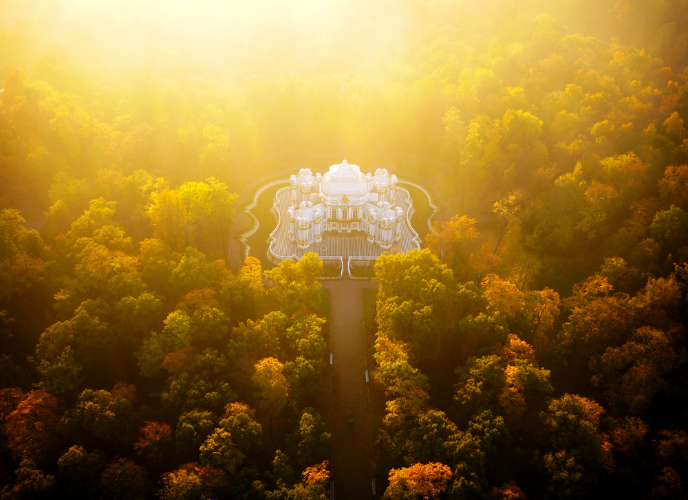 Saint Petersburg's Hermitage Pavilion, Russia