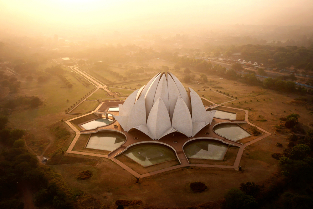 The Lotus Temple, New Delhi, India