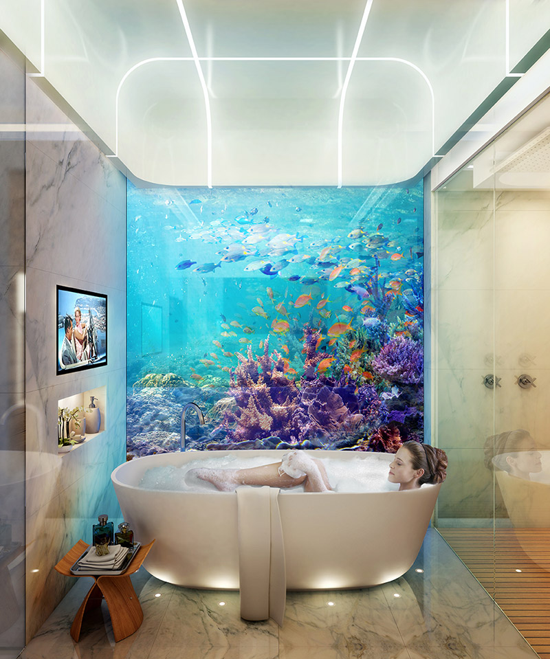 floating villa