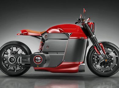 Tesla Model M Motorcycle