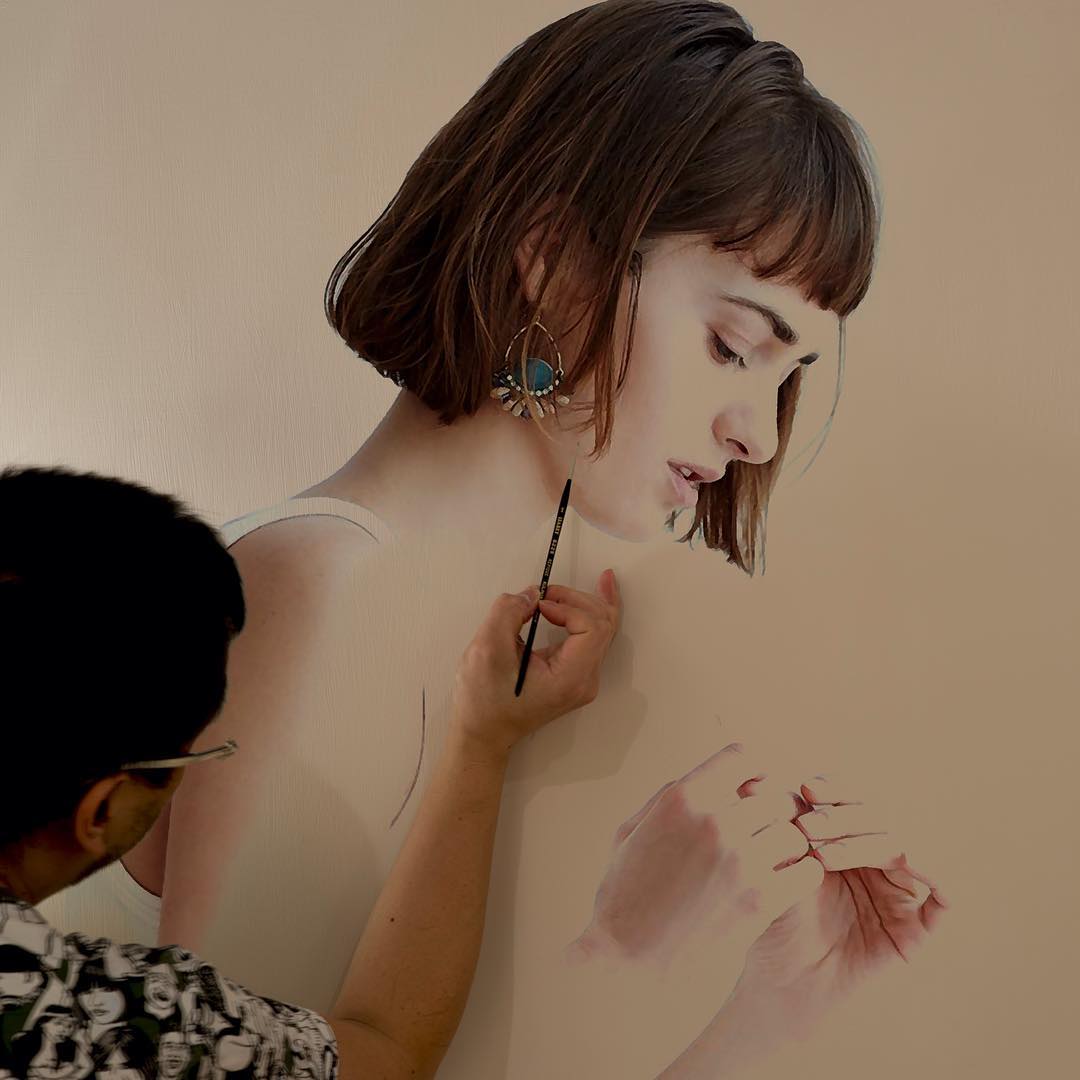large-scale paintings