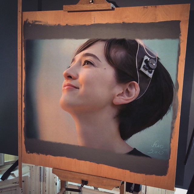 Large-Scale Photorealistic Paintings by Hirothropologie