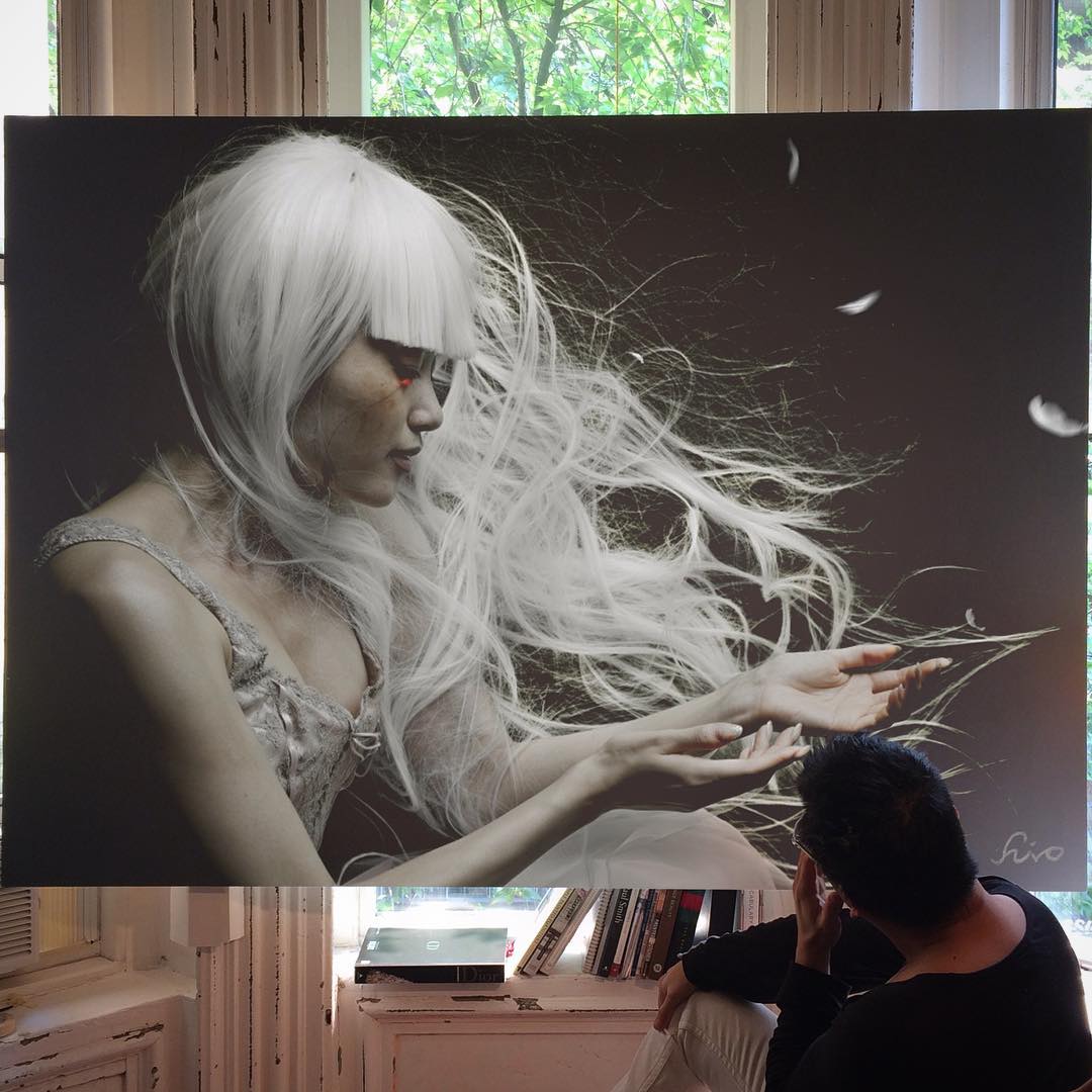 Photorealistic Paintings