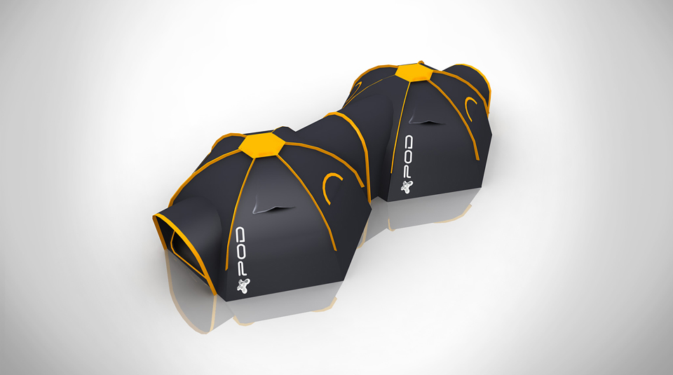 Connectable Modular POD Tents