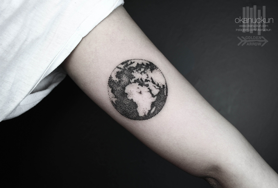 geometric tattoo
