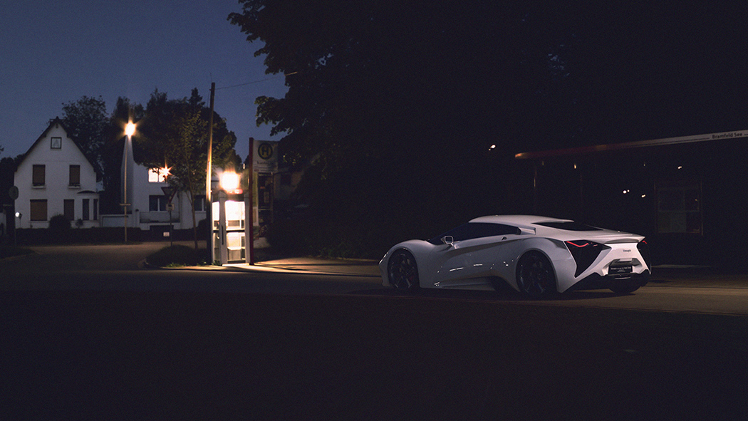Vensepto Concept Car by Steel Drake