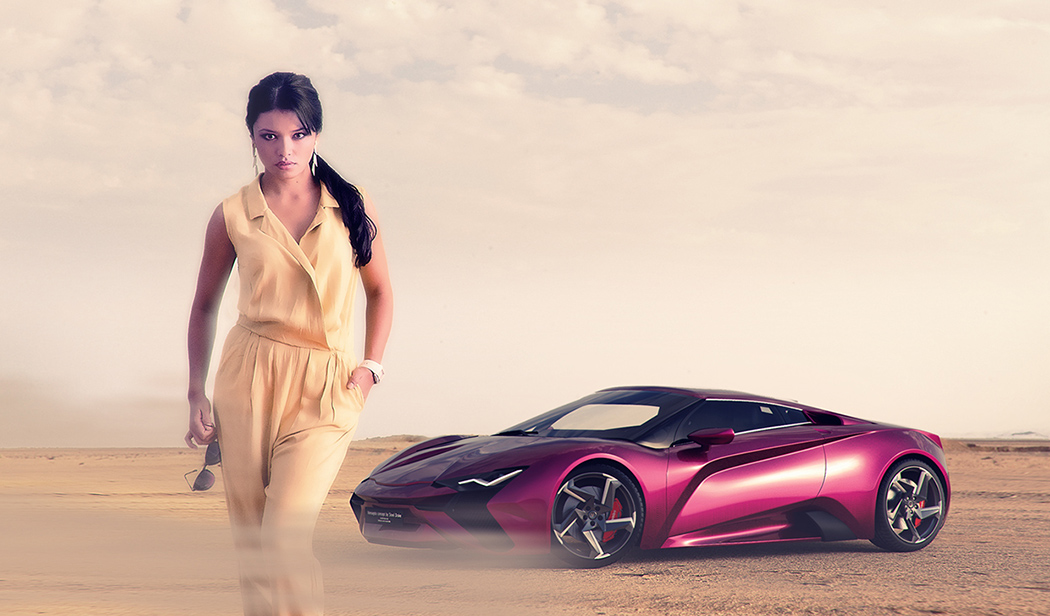 Vensepto Concept Car by Steel Drake