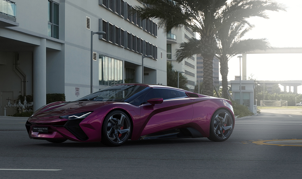Vensepto Concept Car by Steel Drake
