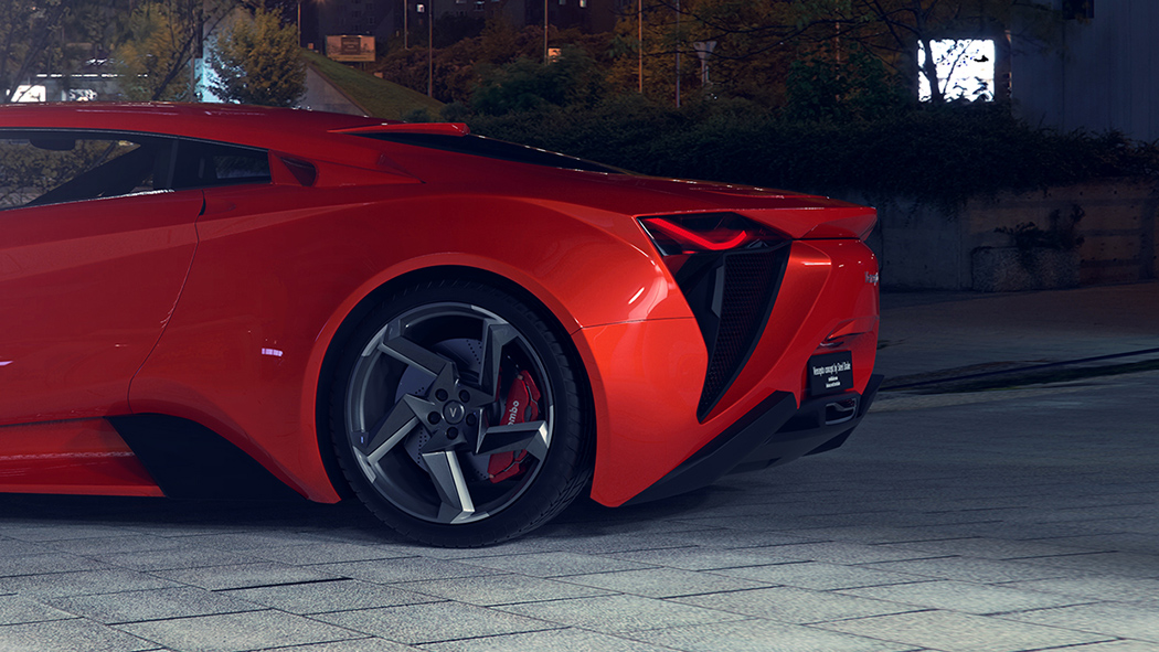 Vensepto Concept Car by Steel Drake