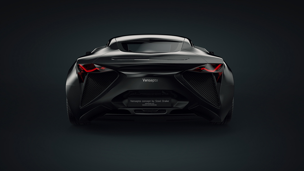 Vensepto Concept Car by Steel Drake
