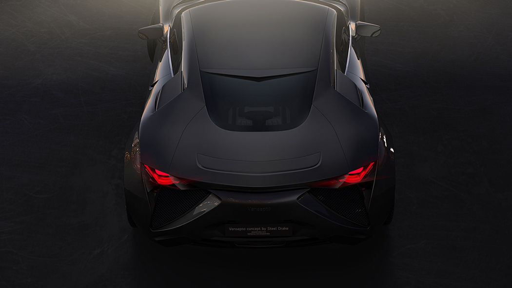 Vensepto Concept Car by Steel Drake