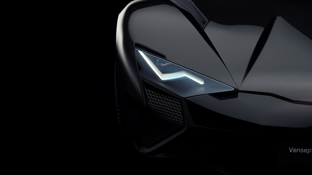 Vensepto Concept Car by Steel Drake