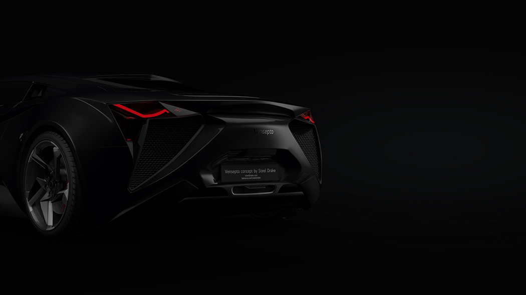 Vensepto Concept Car by Steel Drake