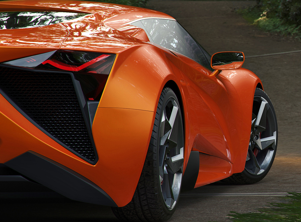 Vensepto Concept Car by Steel Drake