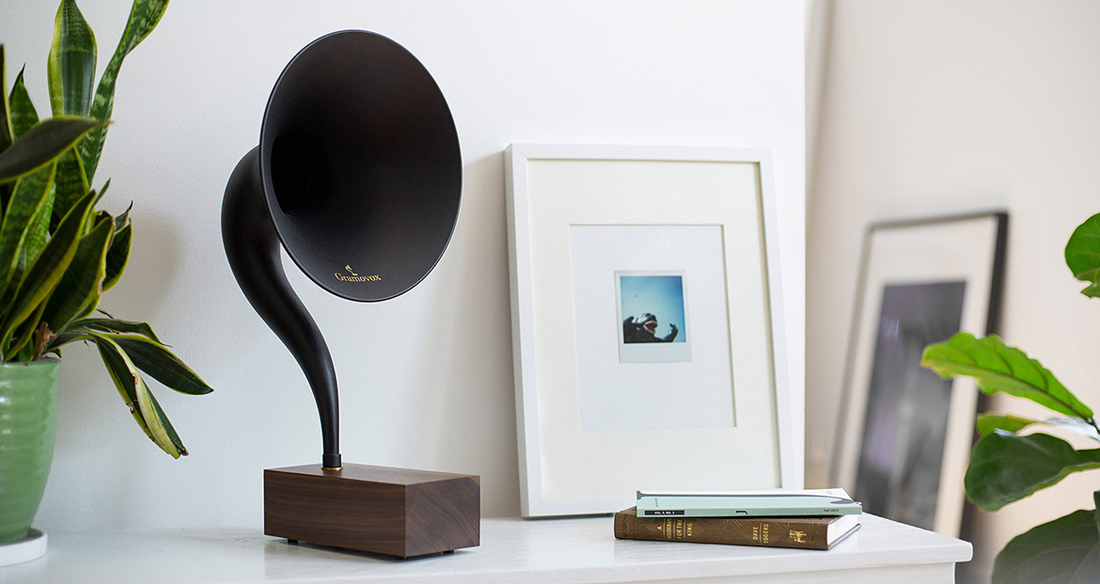Elegant Bluetooth Speaker Gramovox Gramophone 2.0