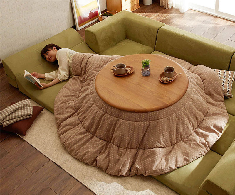 Comfort in Japanese Style: Kotatsu Heated Tables