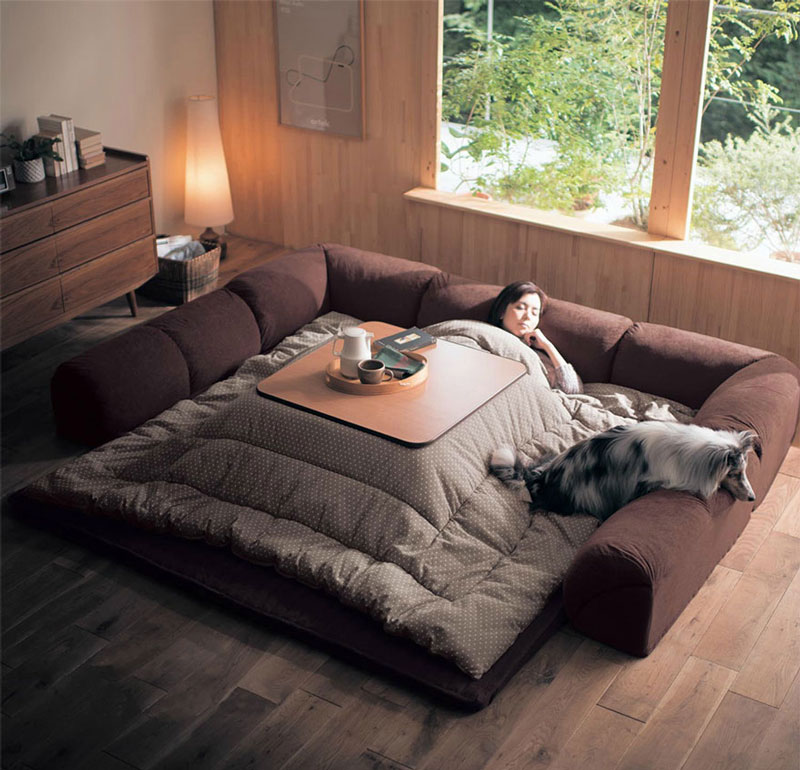 Comfort in Japanese Style: Kotatsu Heated Tables