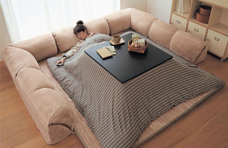 Comfort in Japanese Style: Kotatsu Heated Tables