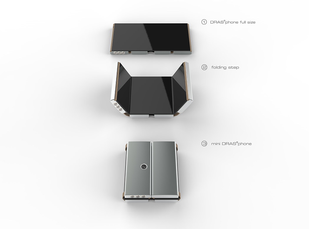 Foldable Drasphone by R&D CORE Limited