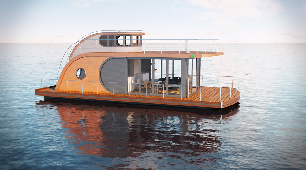 Innovative Nautilus Houseboats for Modern Lifestyle