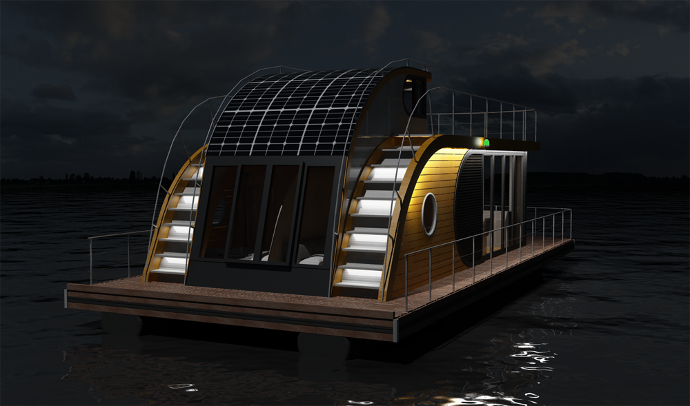 Innovative Nautilus Houseboats for Modern Lifestyle