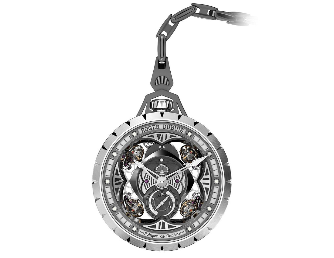 Excalibur Spider Pocket Time Instrument by Roger Dubuis