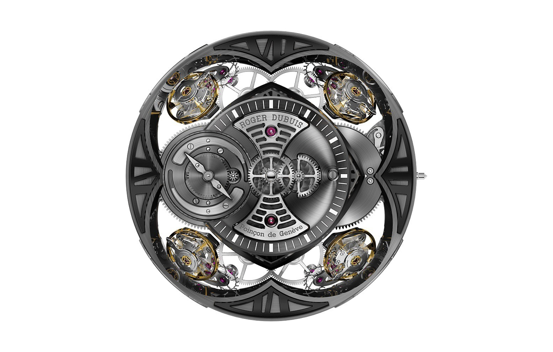 Excalibur Spider Pocket Time Instrument by Roger Dubuis