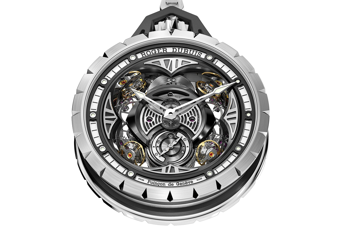 Excalibur Spider Pocket Time Instrument by Roger Dubuis