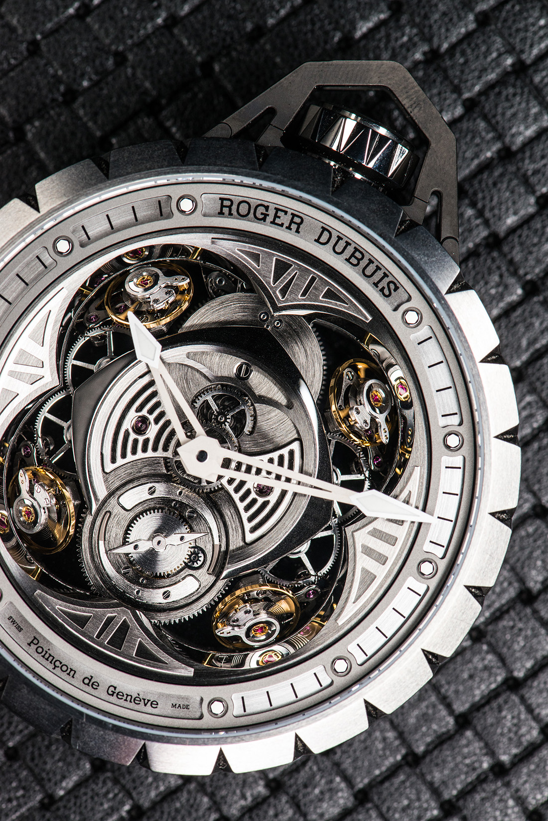 Excalibur Spider Pocket Time Instrument by Roger Dubuis