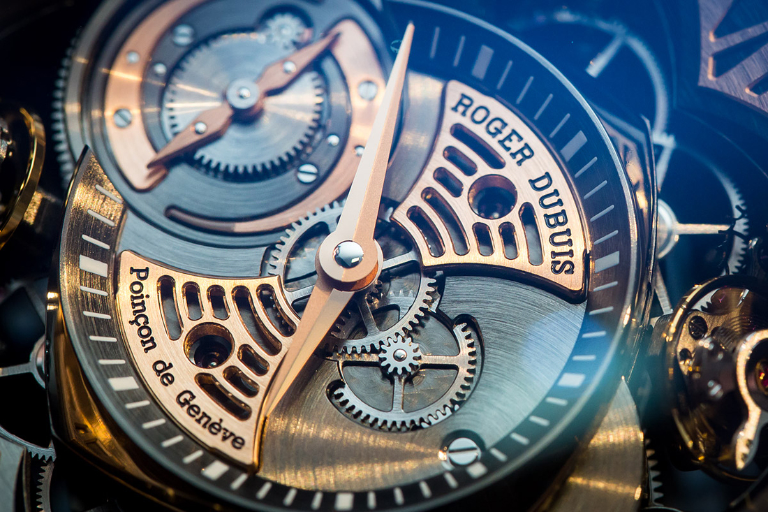 Excalibur Spider Pocket Time Instrument by Roger Dubuis